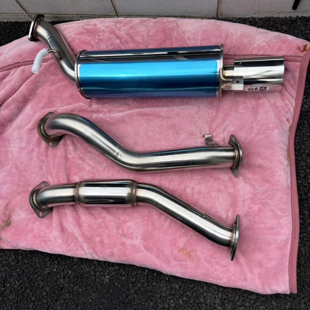 新品未使用柿本マフラーHR31 RB20DET/RB20E\RB20DE 日産車