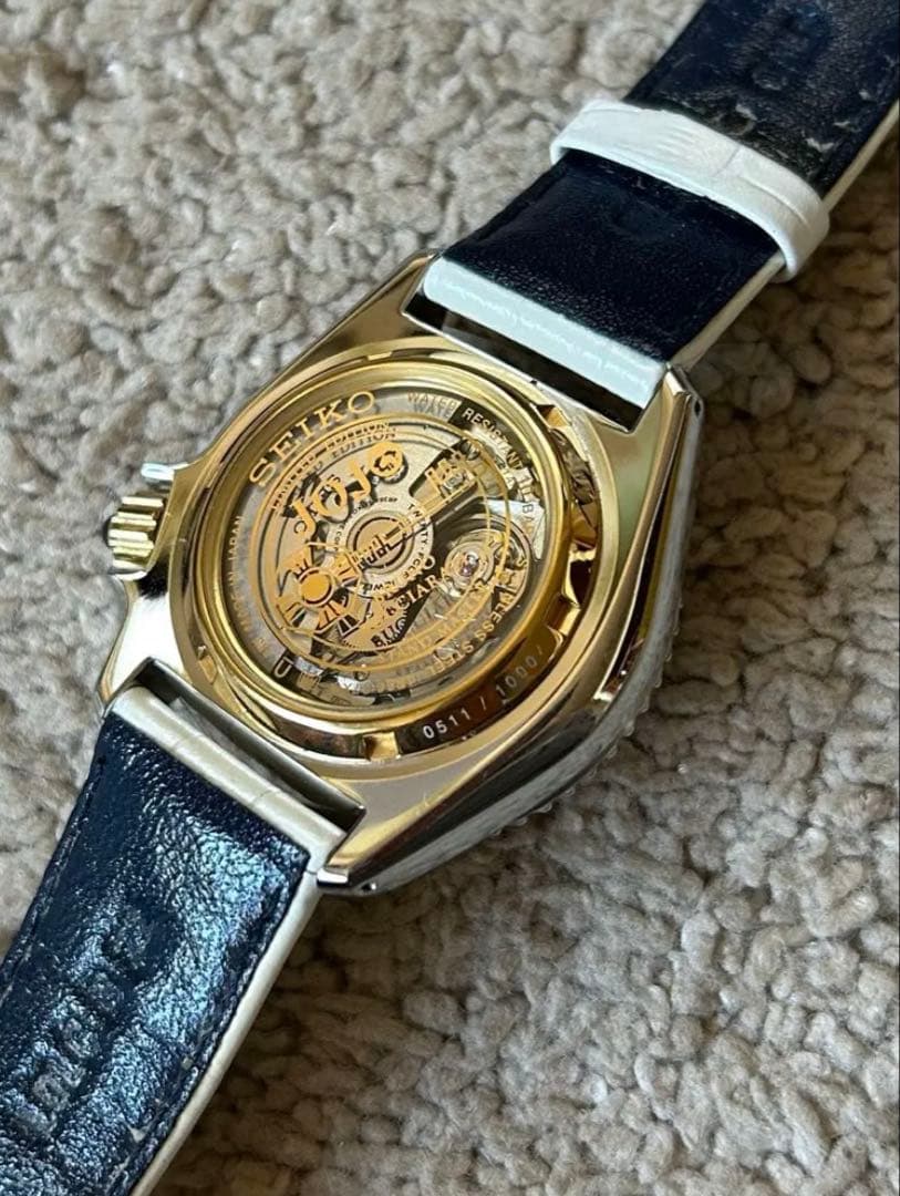 セイコー5スポーツ センススタイル ジョジョ　黄金の風 ブチャラティモデル