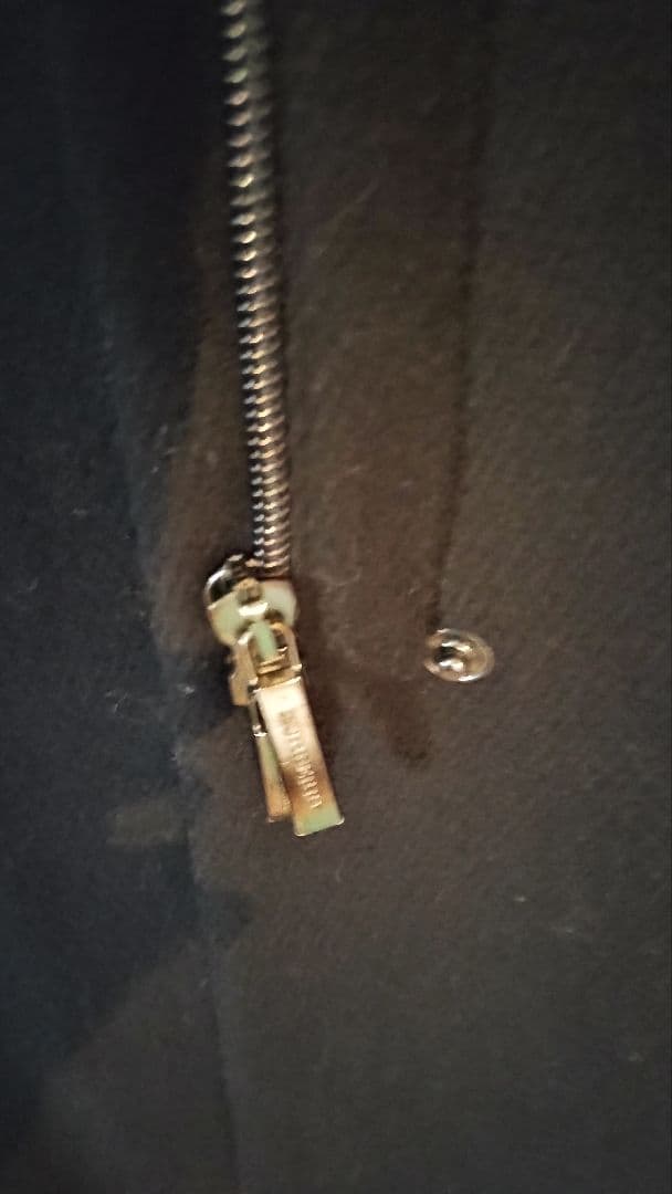 値下げ　Burberry 黒 ロングコート