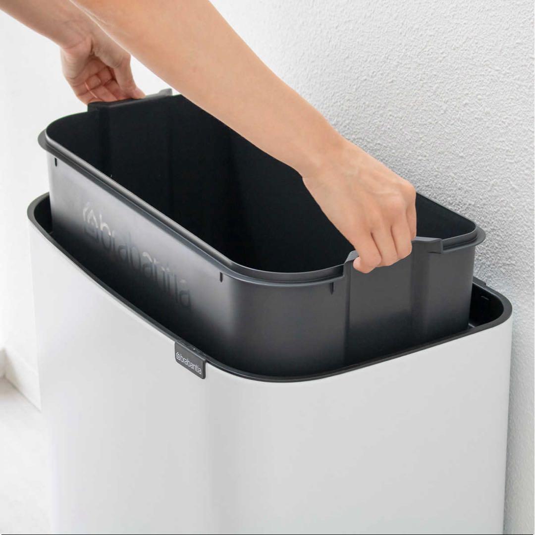 brabantia bo 36L ゴミ箱 お洒落 インテリア グレー 訳あり
