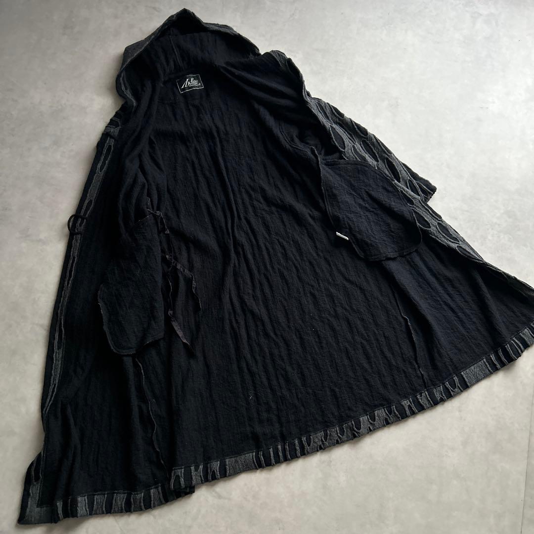 エイココンドウ　ウール　ロングコート　日本製