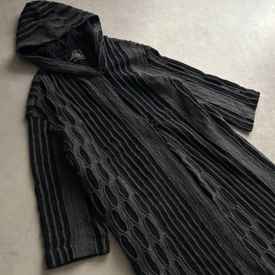 エイココンドウ　ウール　ロングコート　日本製