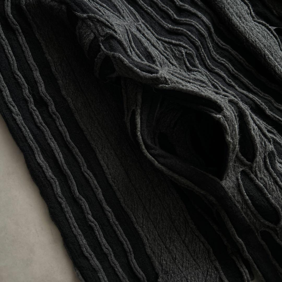 エイココンドウ　ウール　ロングコート　日本製