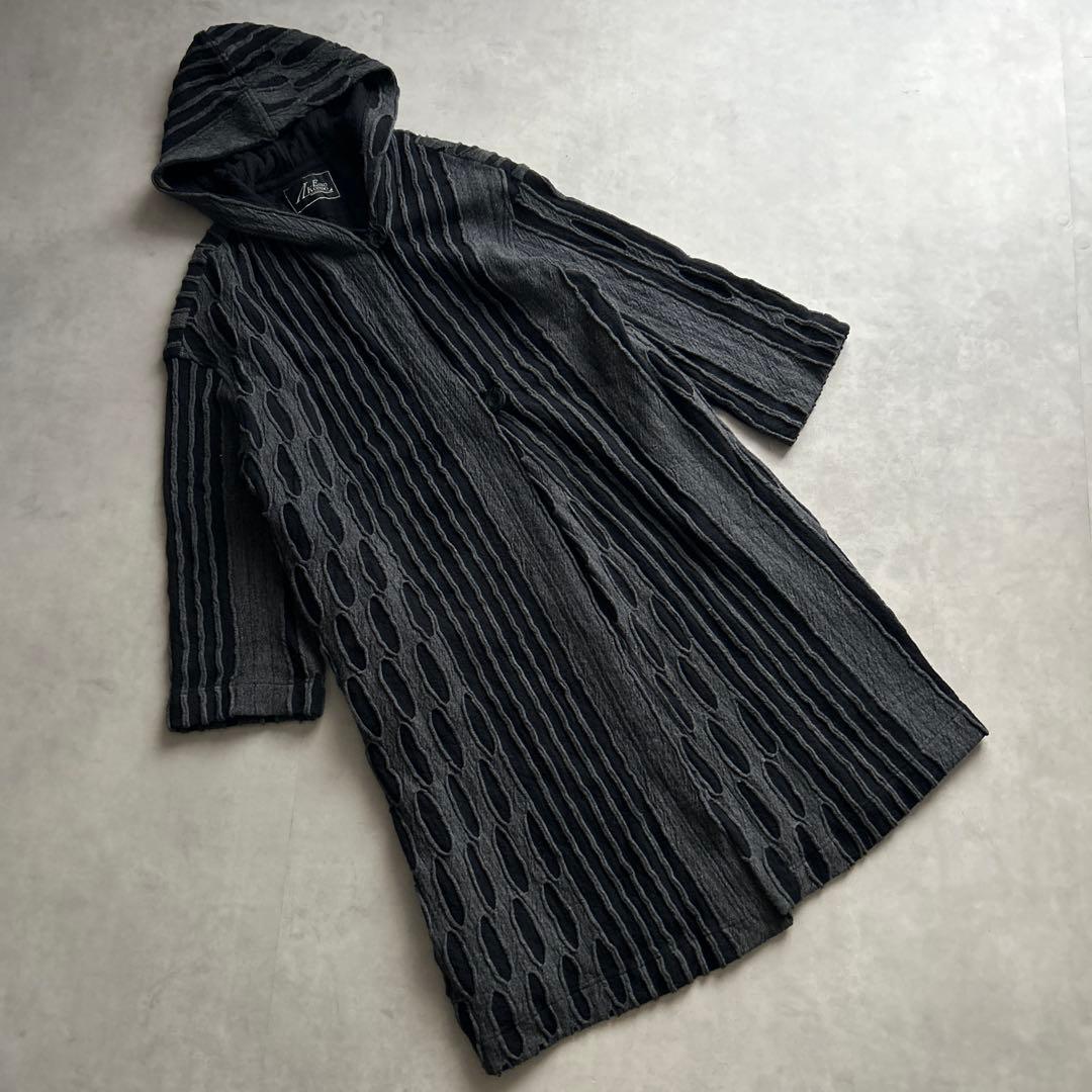 エイココンドウ　ウール　ロングコート　日本製