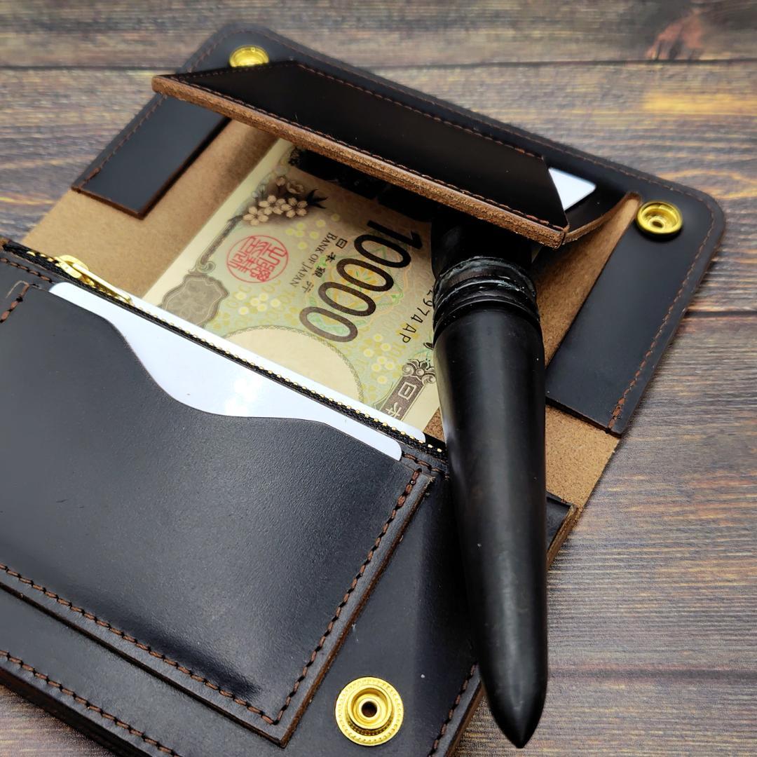 クロムエクセル ミドルトラッカーウォレット