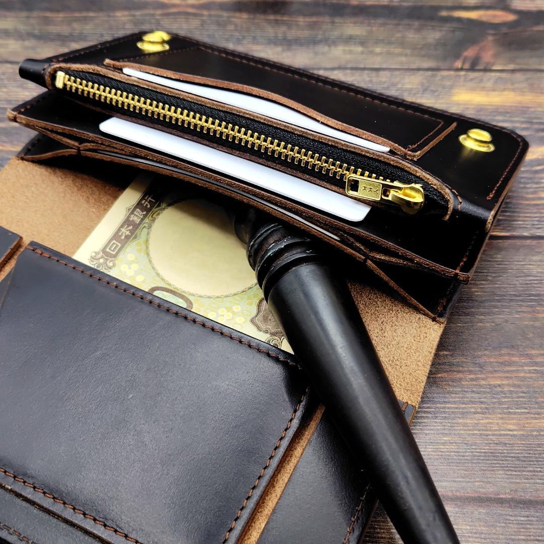 クロムエクセル ミドルトラッカーウォレット