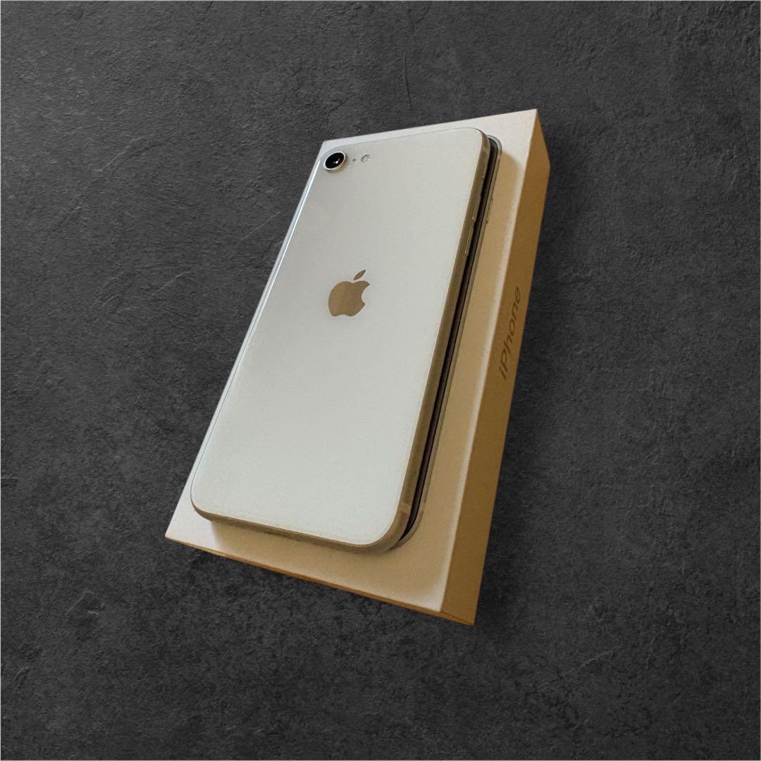 【美品】Apple iPhone SE（第2世代）128GB ホワイト