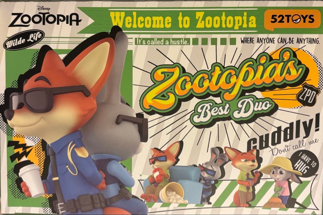 袋未開封　52TOYS ズートピア　BEST DUO フィギュア 全6種類セット