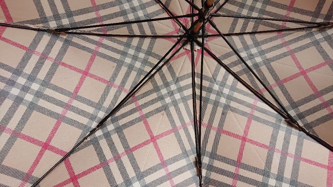 タグ付き未使用★BURBERRY バーバリー 長傘 雨傘 日本製