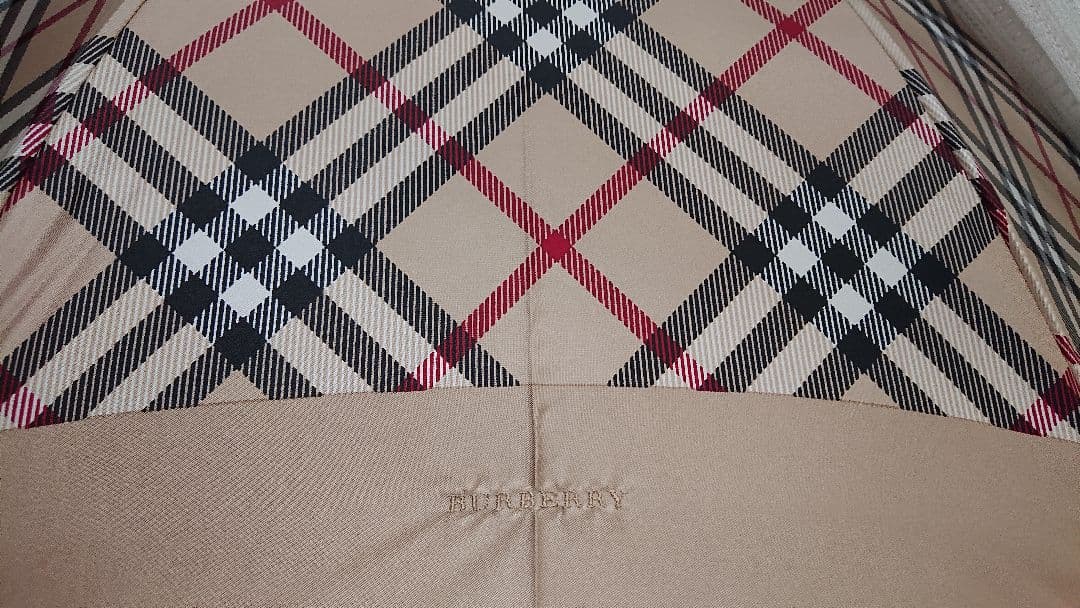タグ付き未使用★BURBERRY バーバリー 長傘 雨傘 日本製