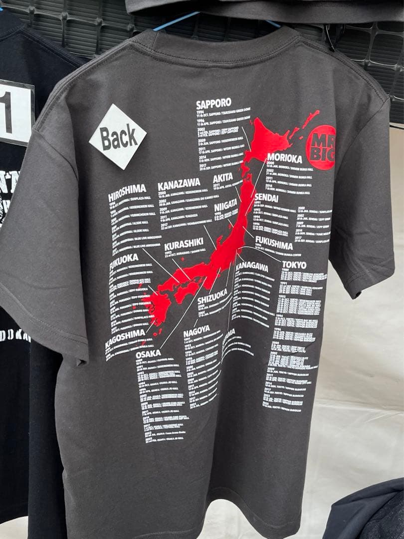 Mr.BIG メモリアルTシャツ
