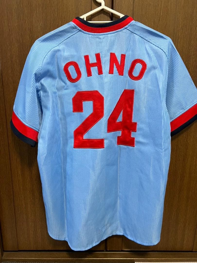 広島東洋カープ　ユニフォーム　シャツ　大野豊　投手　CARP　Mサイズ