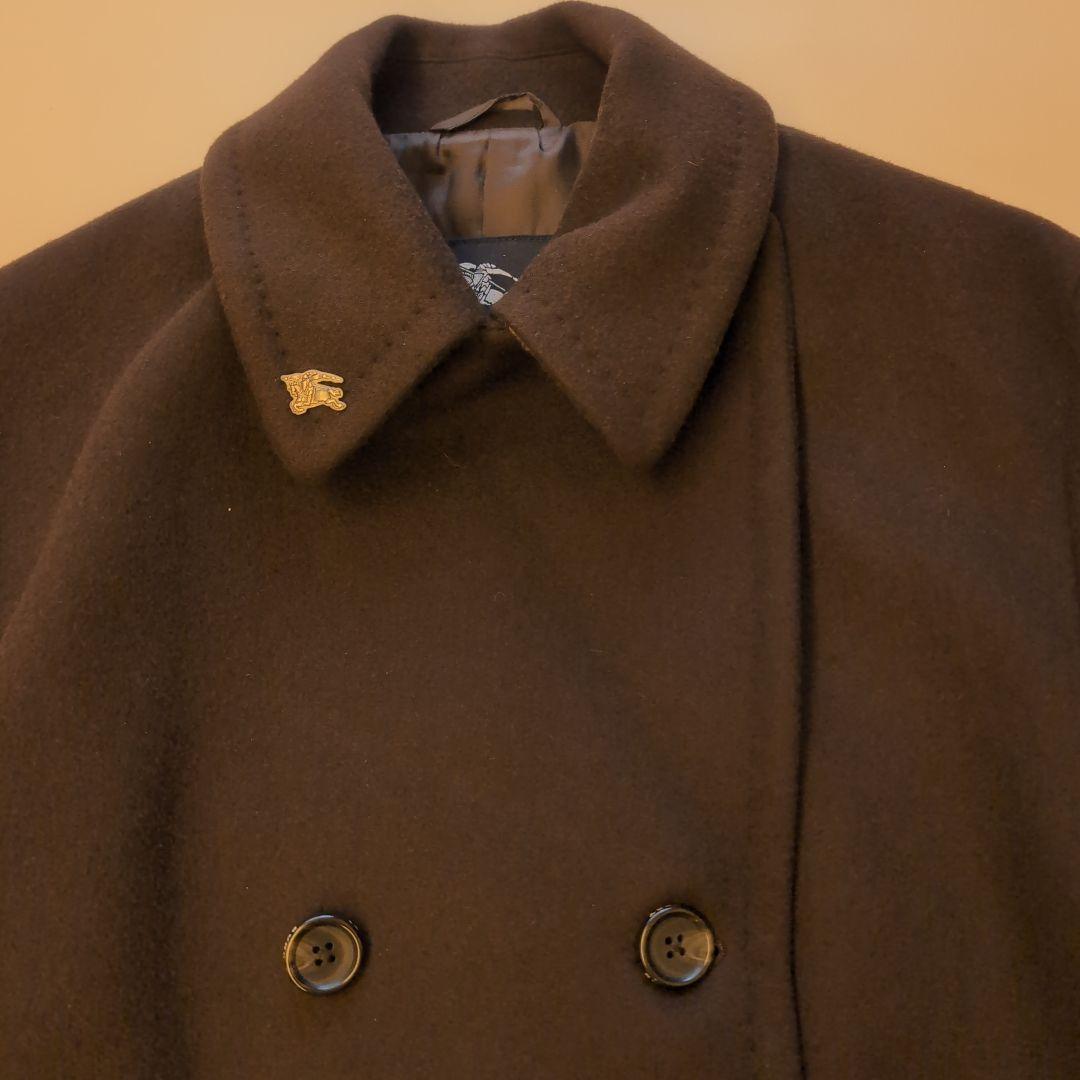 美品　BURBERRY ダブルブレストコート 最上級カシミヤ ウール M