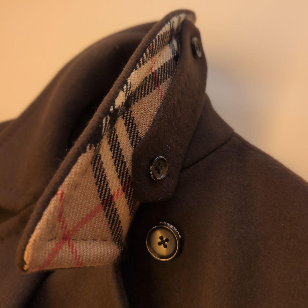 美品　BURBERRY ダブルブレストコート 最上級カシミヤ ウール M