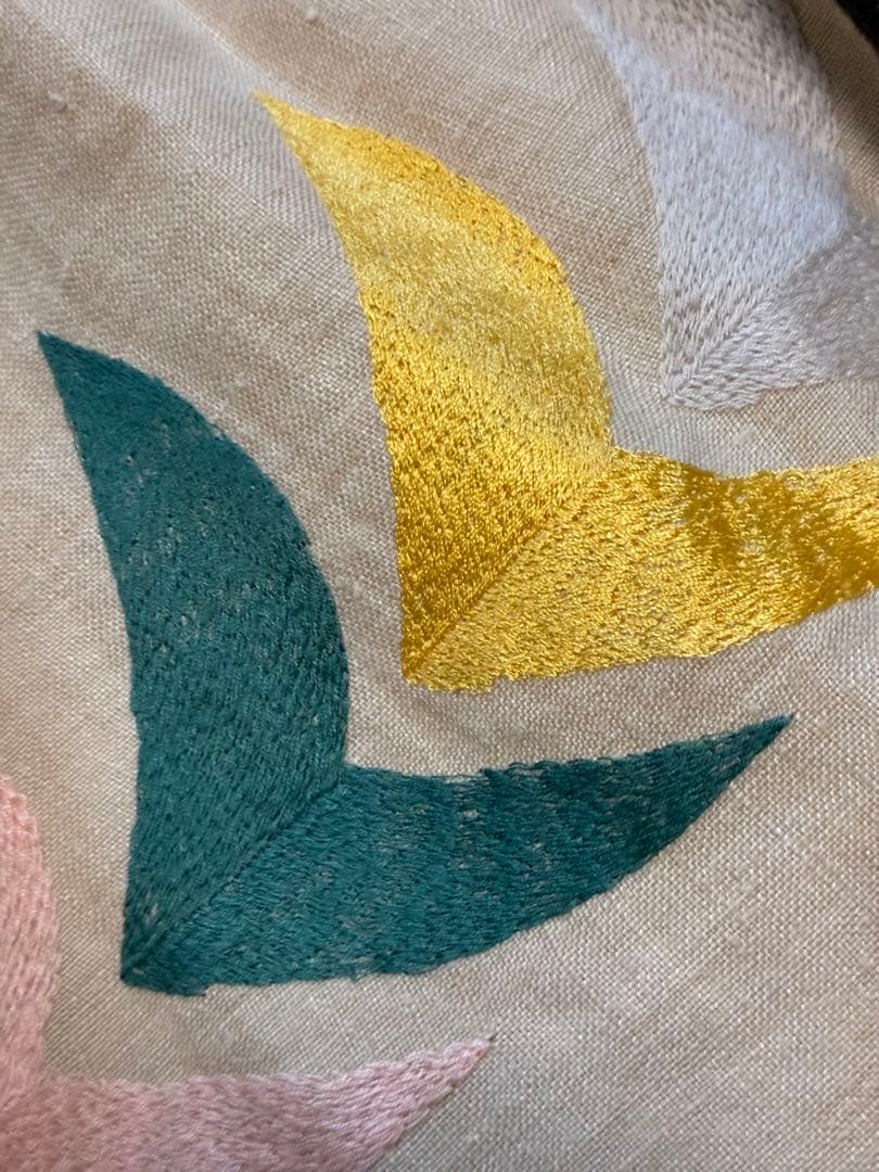 mina❗️刺繍フレアスカート ベージュ‼️