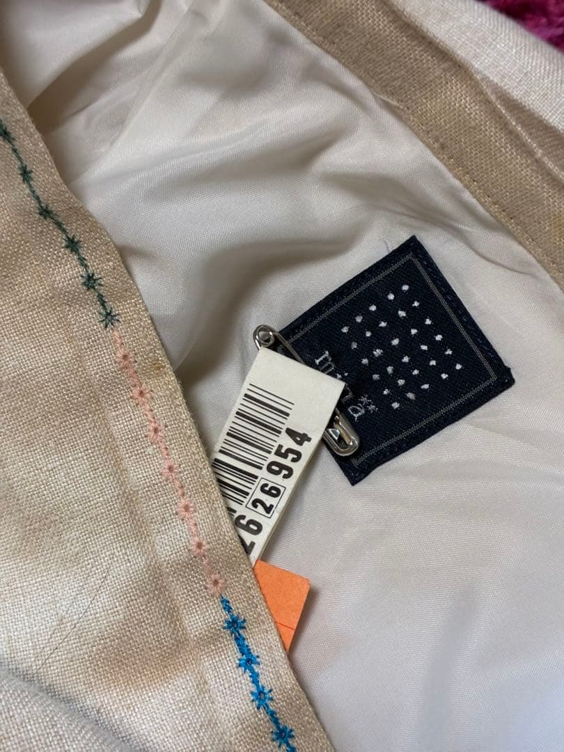 mina❗️刺繍フレアスカート ベージュ‼️