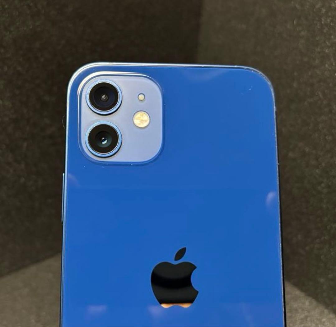 iPhone 12 Blue 64GB 動作良好 最新iOS