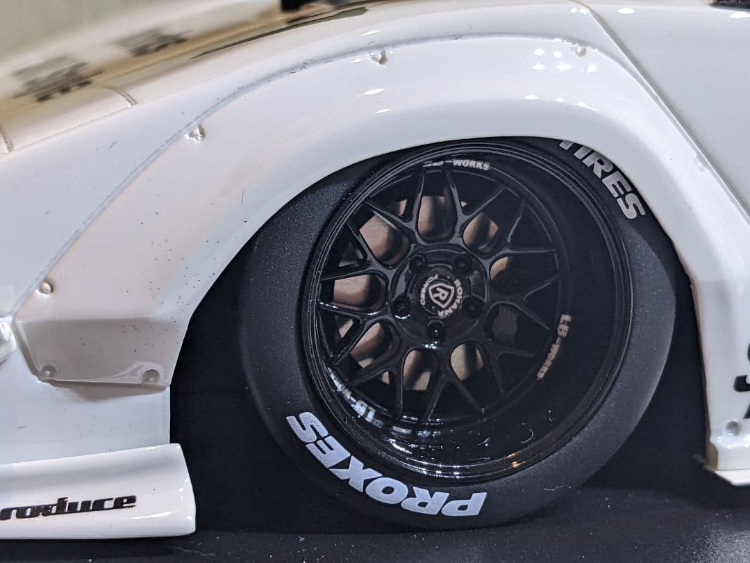 1/18 TOP SPEED カウンタック　東京オートサロン　LBWK