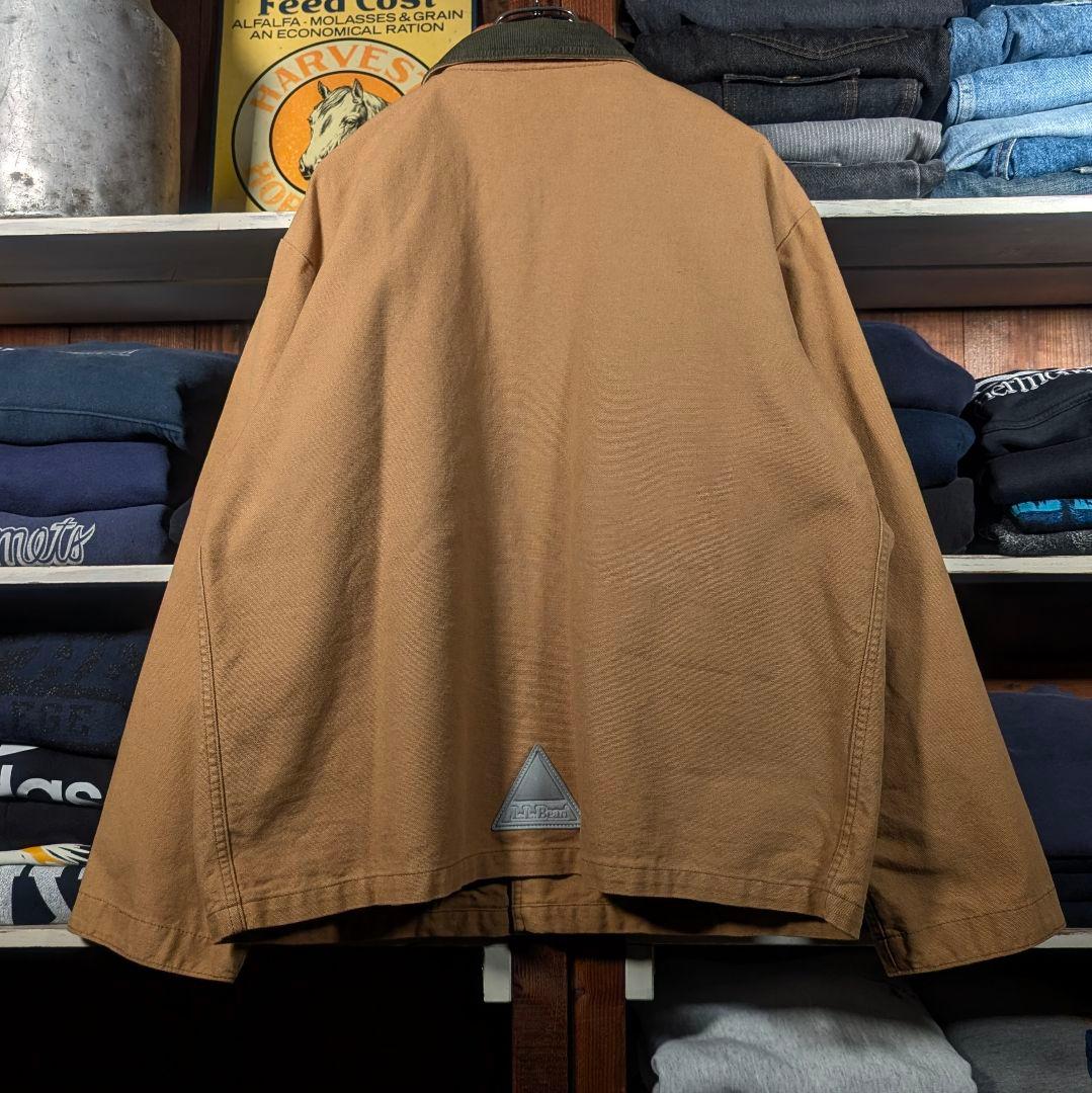 名作　80s　USA製　エルエルビーン　ダックジャケット　カバーオール　2way