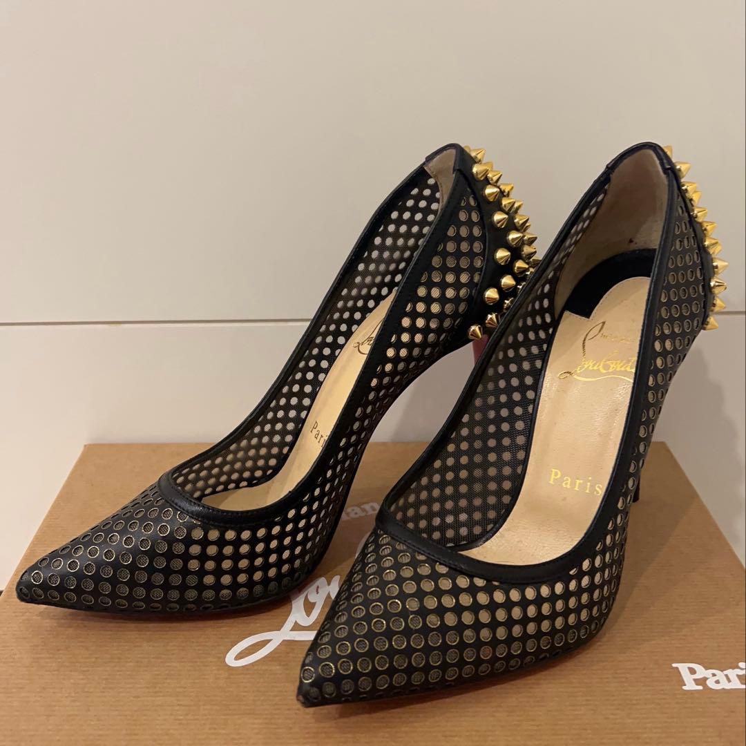 【美品】クリスチャン　ルブタン　パンプス