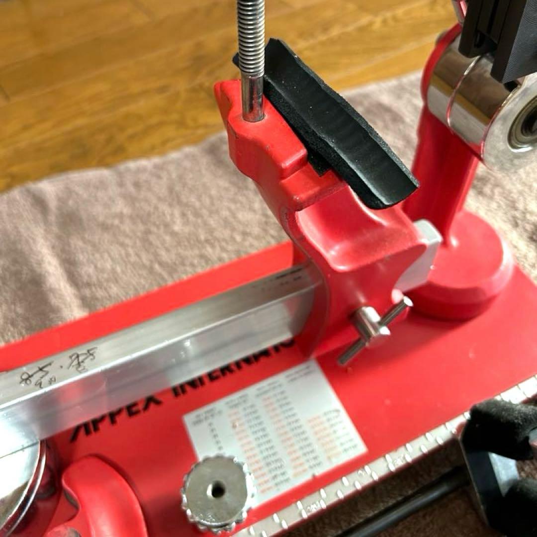 APPEX テニス ガット張り機 ストリングマシン 分銅式 BY017s