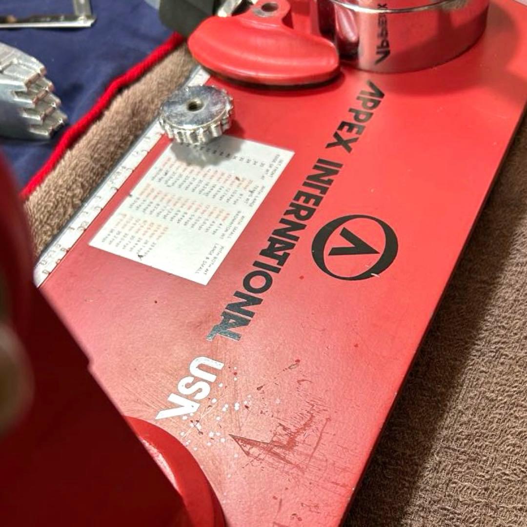 APPEX テニス ガット張り機 ストリングマシン 分銅式 BY017s