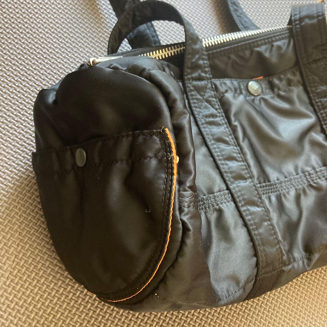 PORTER ポーター タンカー ミニボストン ドラム ダッフル 黒