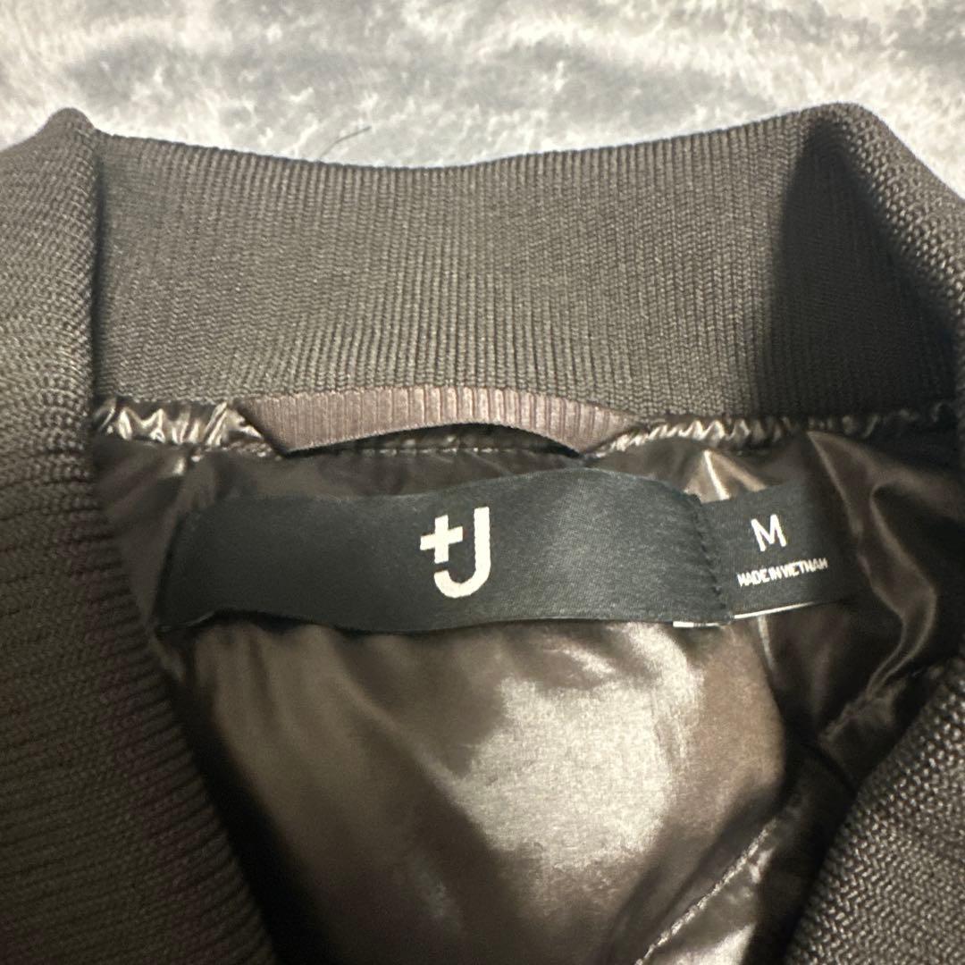 【新品】ユニクロ ＋J ハイブリッド オーバーサイズ MA-1 M オリーブ