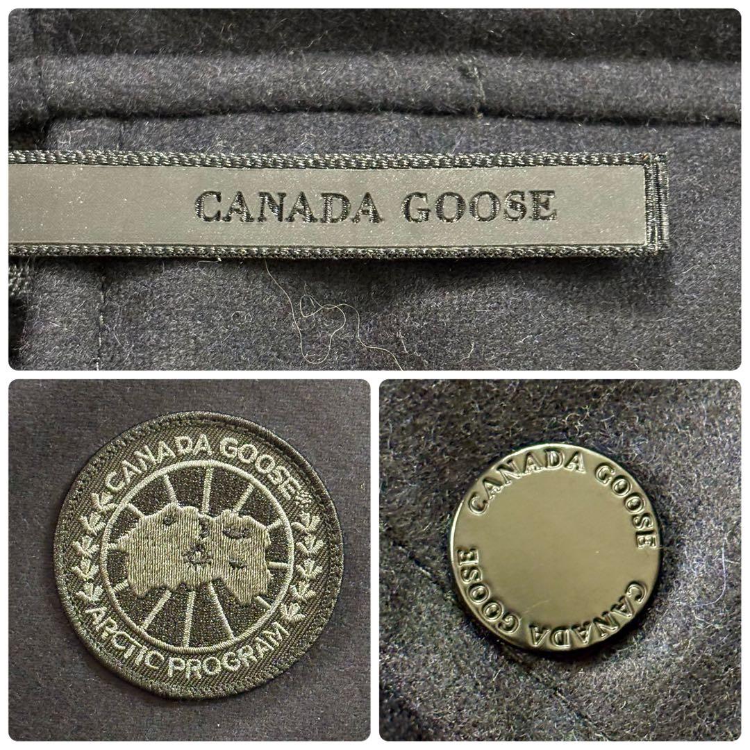 極美品 カナダグース ギャルソン ダウンベスト ブラックレーベル M