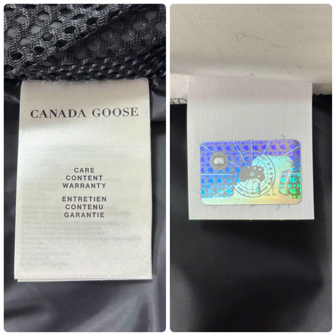 極美品 カナダグース ギャルソン ダウンベスト ブラックレーベル M