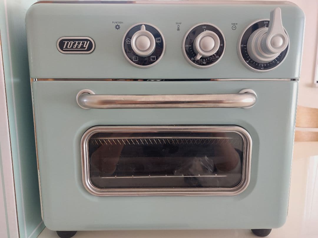 Toffy　トフィーノンフライオーブントースター K-TS5-PA 　1台5役