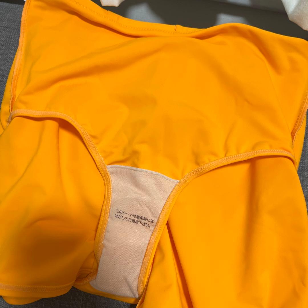 最終値下げ ナゴンスタンス スイム　ウエア　上下セット36 オレンジ