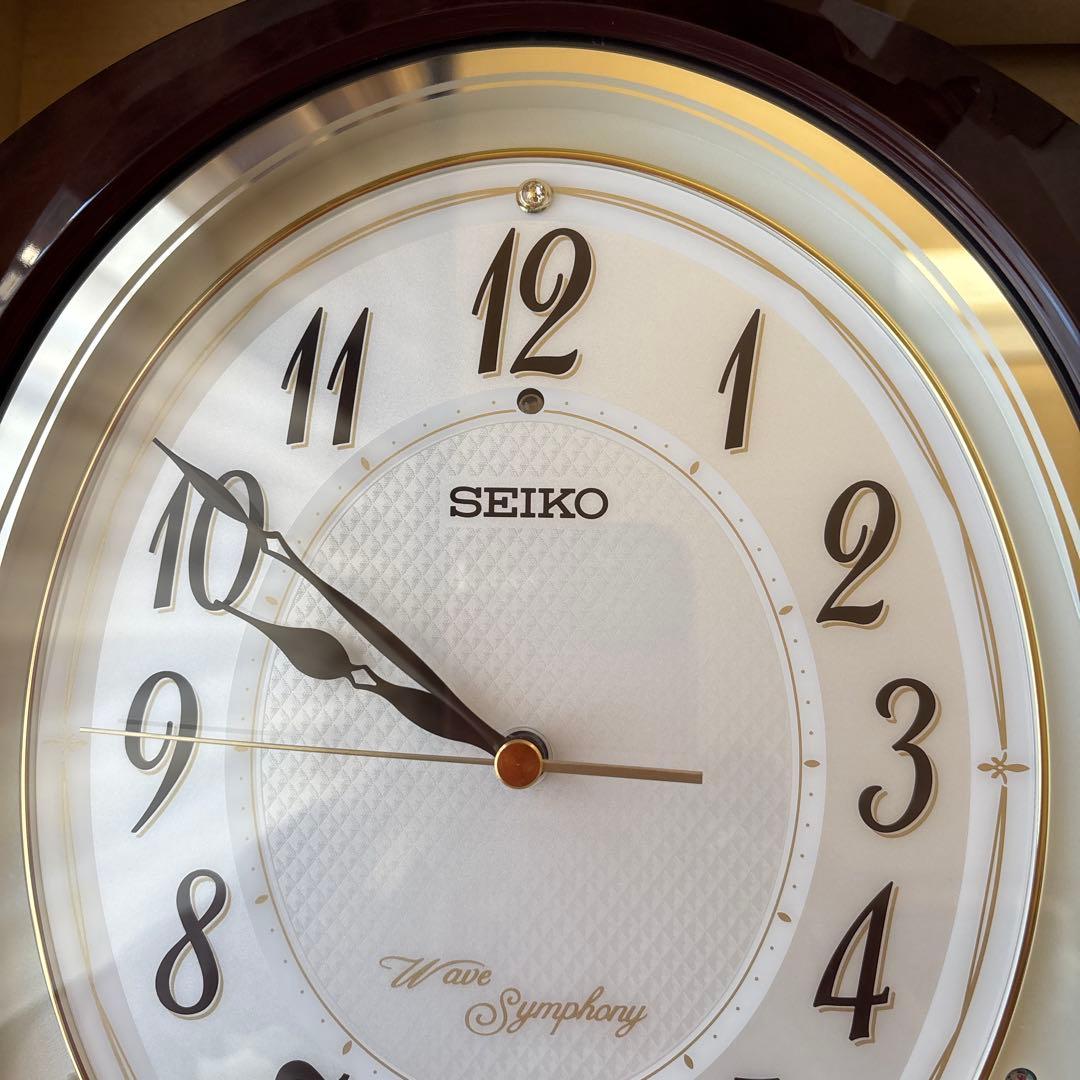 SEIKO電波クロック掛け時計 　新品未開封