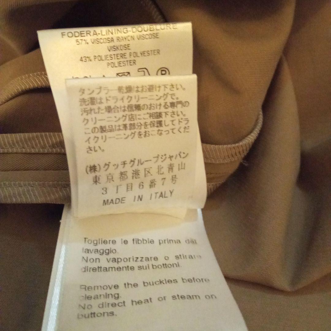 GUCCI トレンチコート38 ミドル