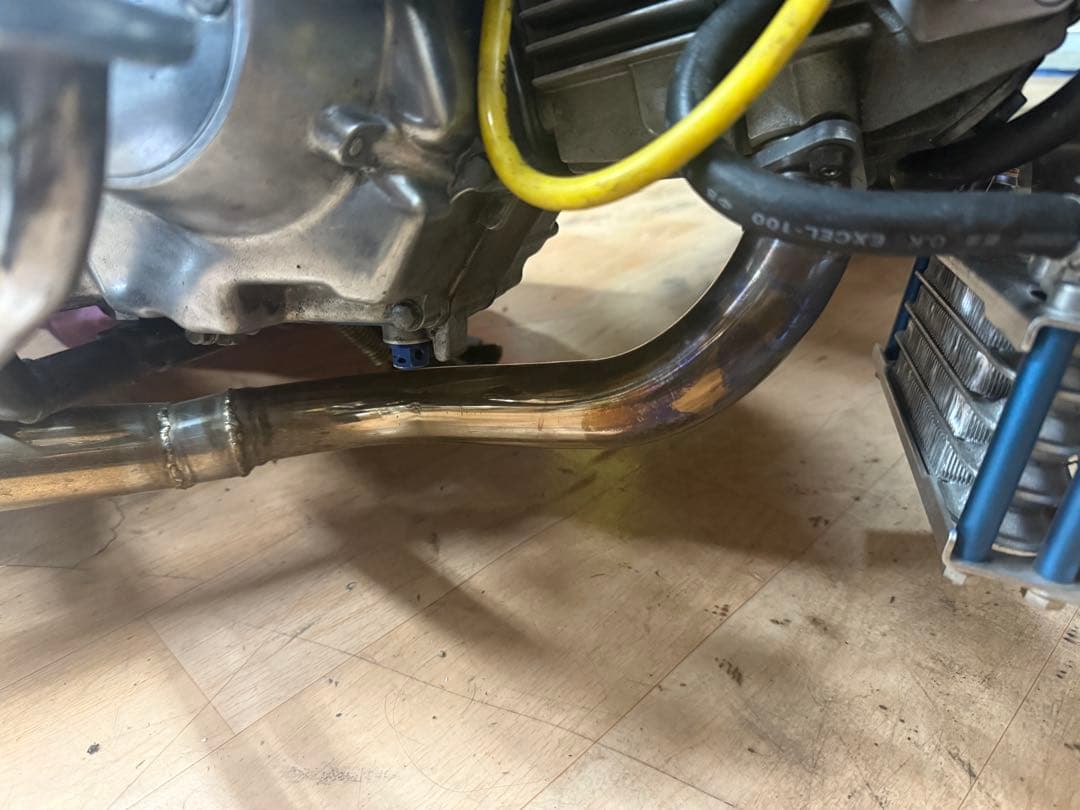 オーバーマフラー　gpパフォーマンスXL カブ モンキー　送料込み　ワンオフ