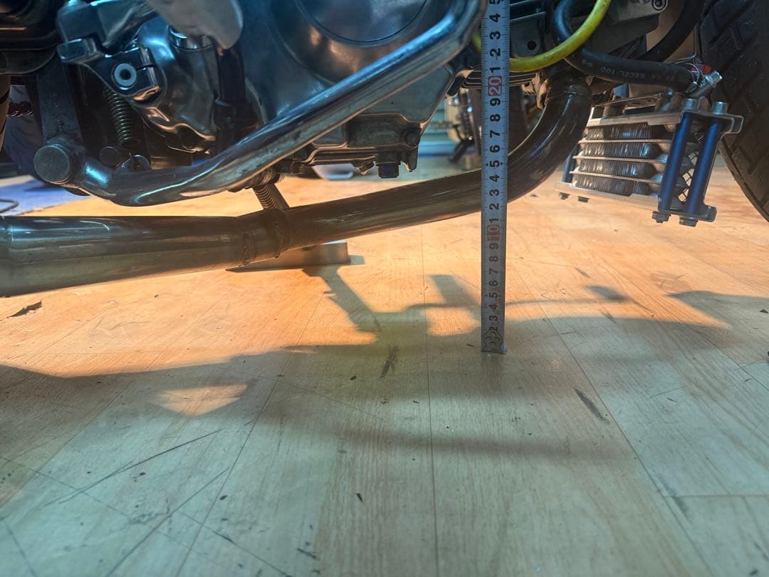 オーバーマフラー　gpパフォーマンスXL カブ モンキー　送料込み　ワンオフ