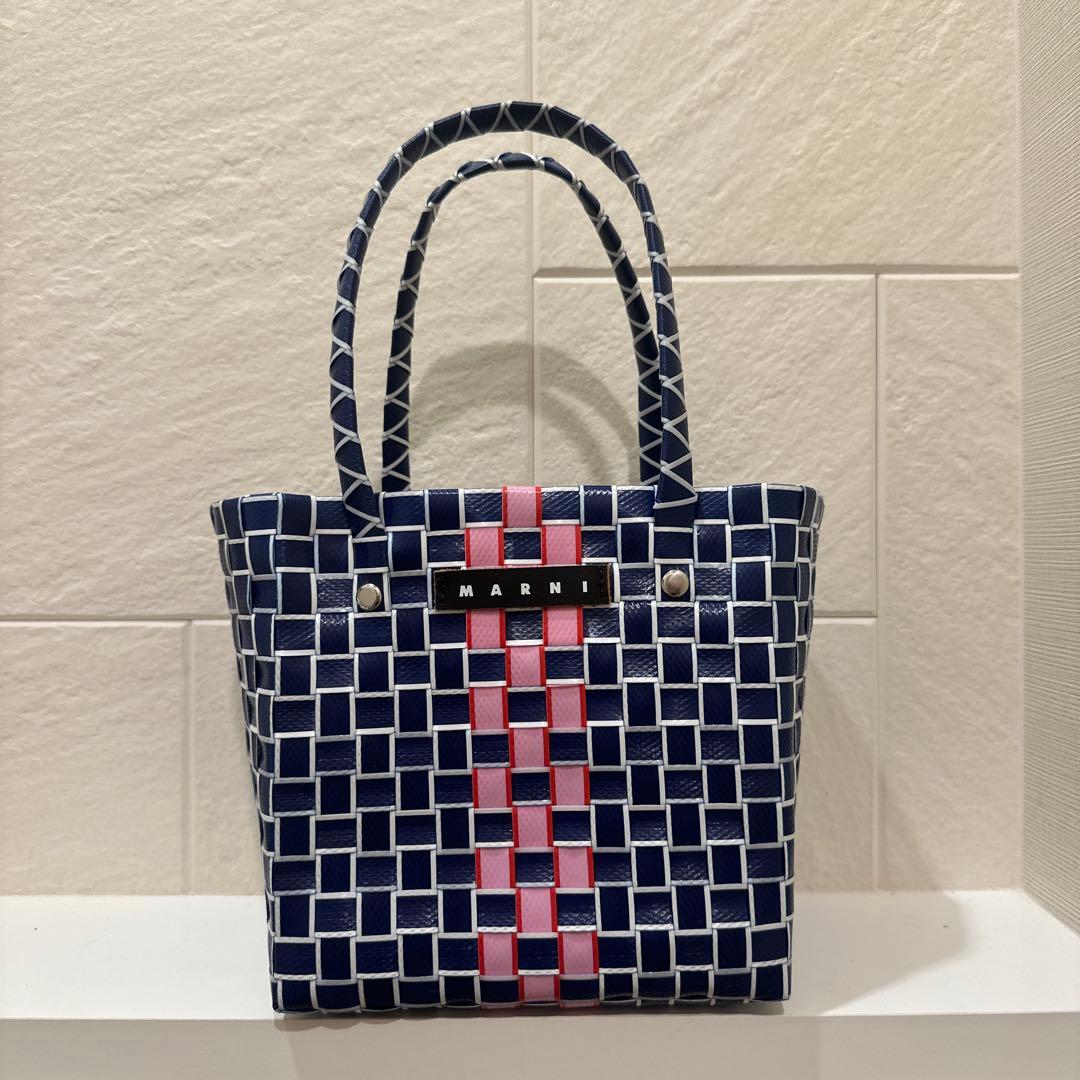 【クロ様】美品MARNI BASKET BORSA バスケット　かごバッグ