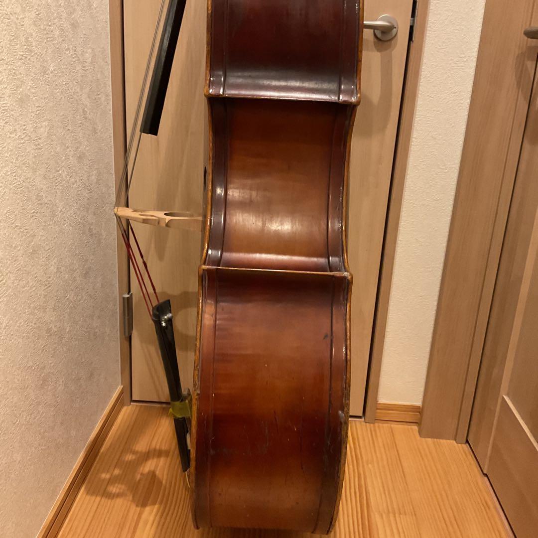 コントラバス 木製 使用感あり
