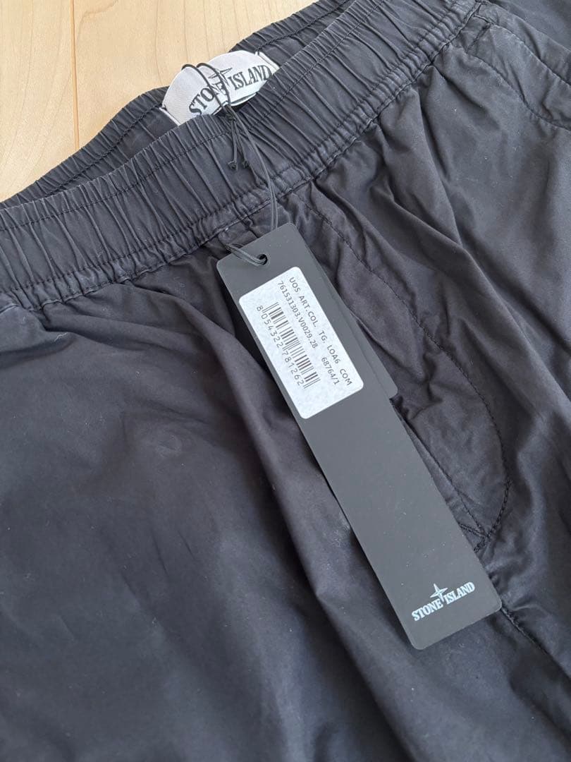 Stone  ブラックカーゴパンツ