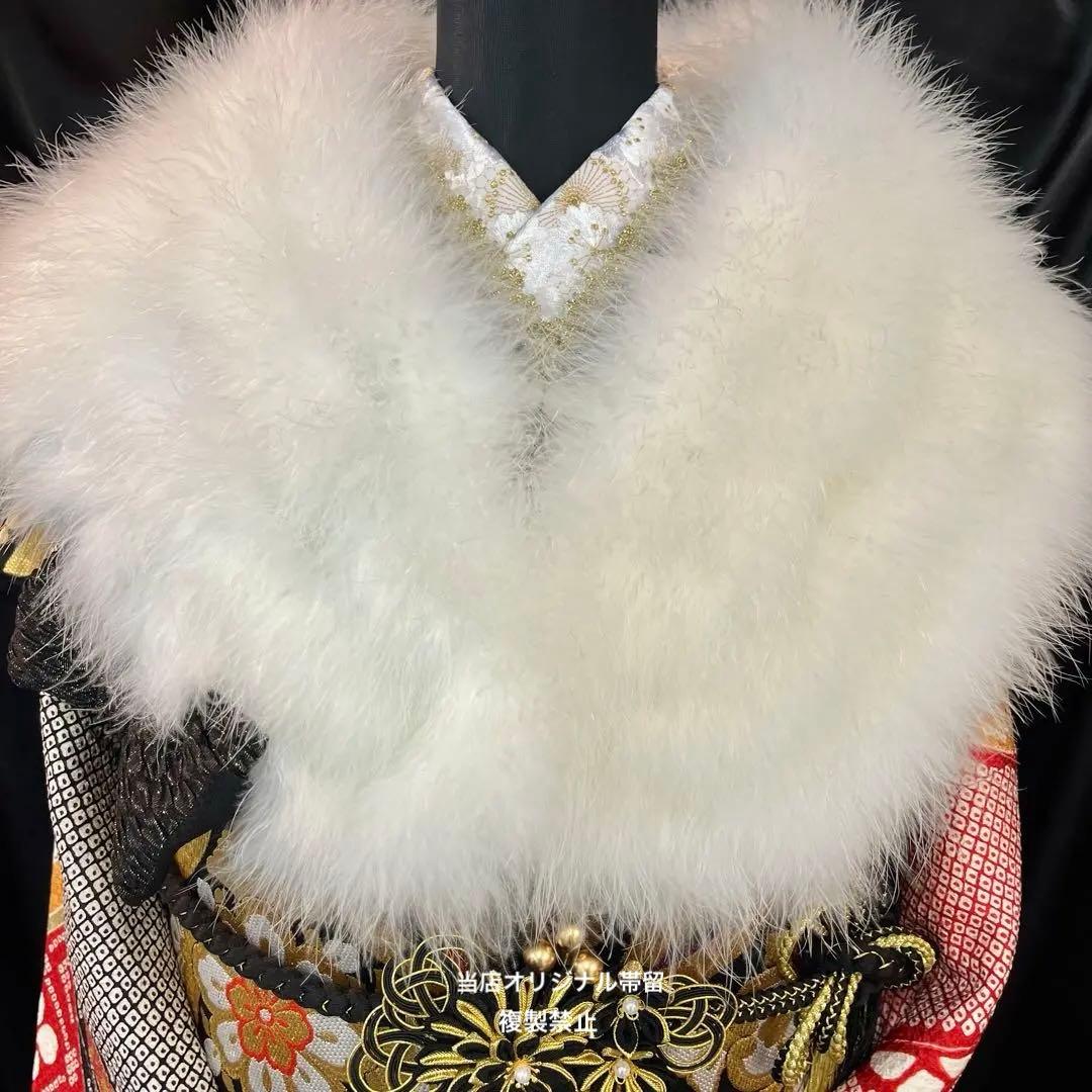 ■総絞り■熨斗文様■正絹振袖フルセット■成人式振り袖■振袖一式