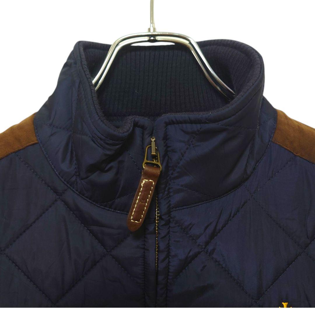 【Ralph Lauren】エンブレムロゴ キルティングベスト A-3109