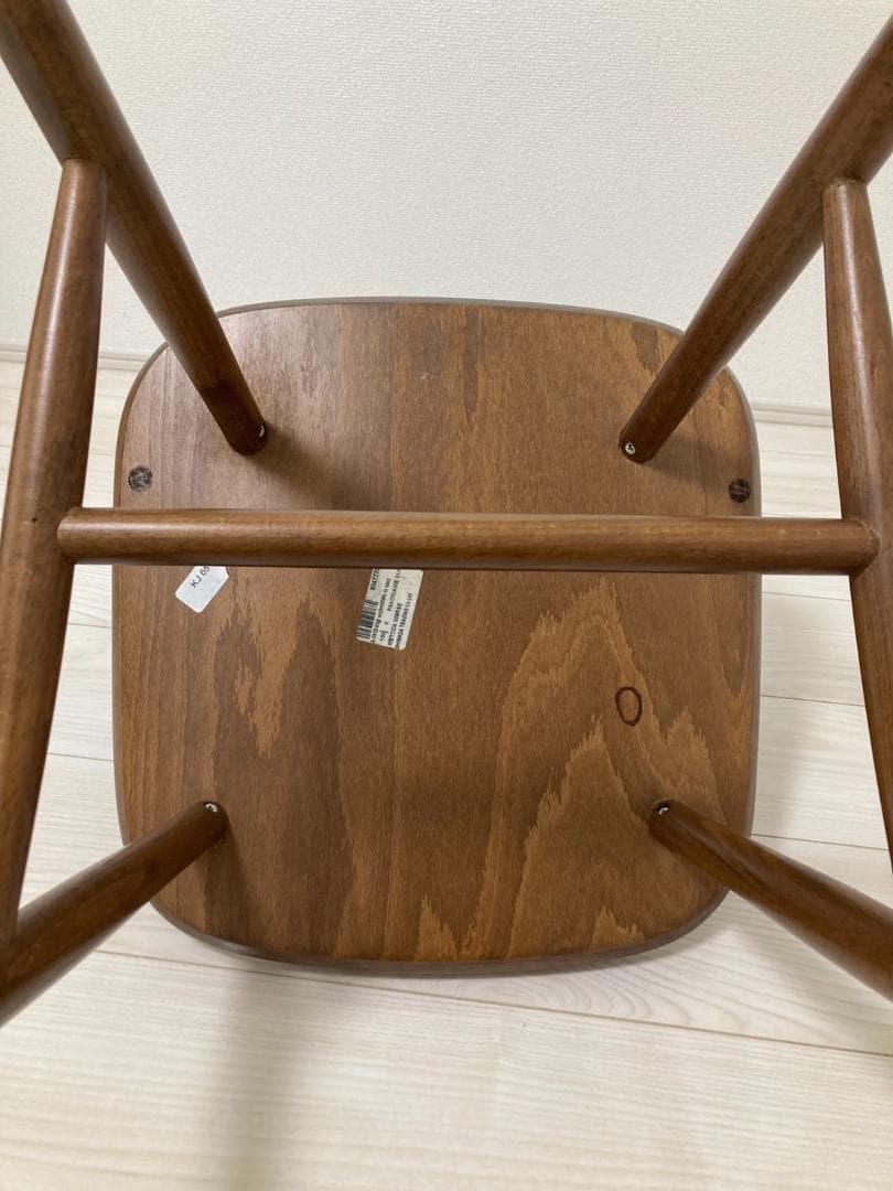 NOCE（ノーチェ）ダイニングチェア③（ウォールナット調）【送料込】