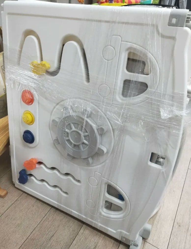 UBRAVOOベビーサークル(14枚パネル, グレー)