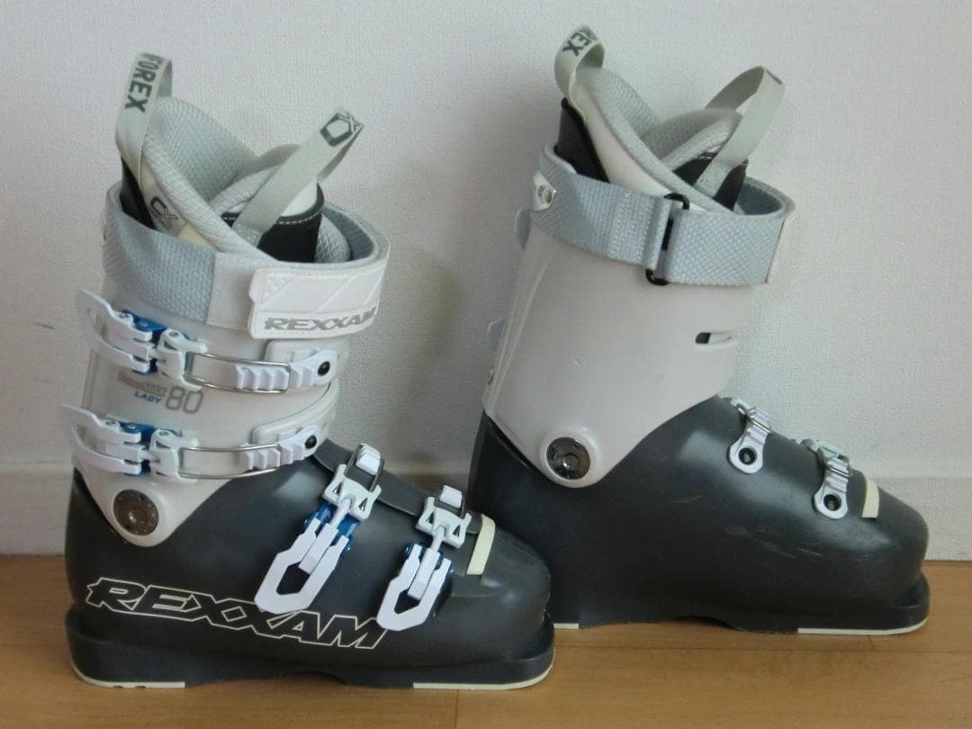 ■■送料無料■ロシニョール■女性用スキーセット■144/24-24.5■WAX■