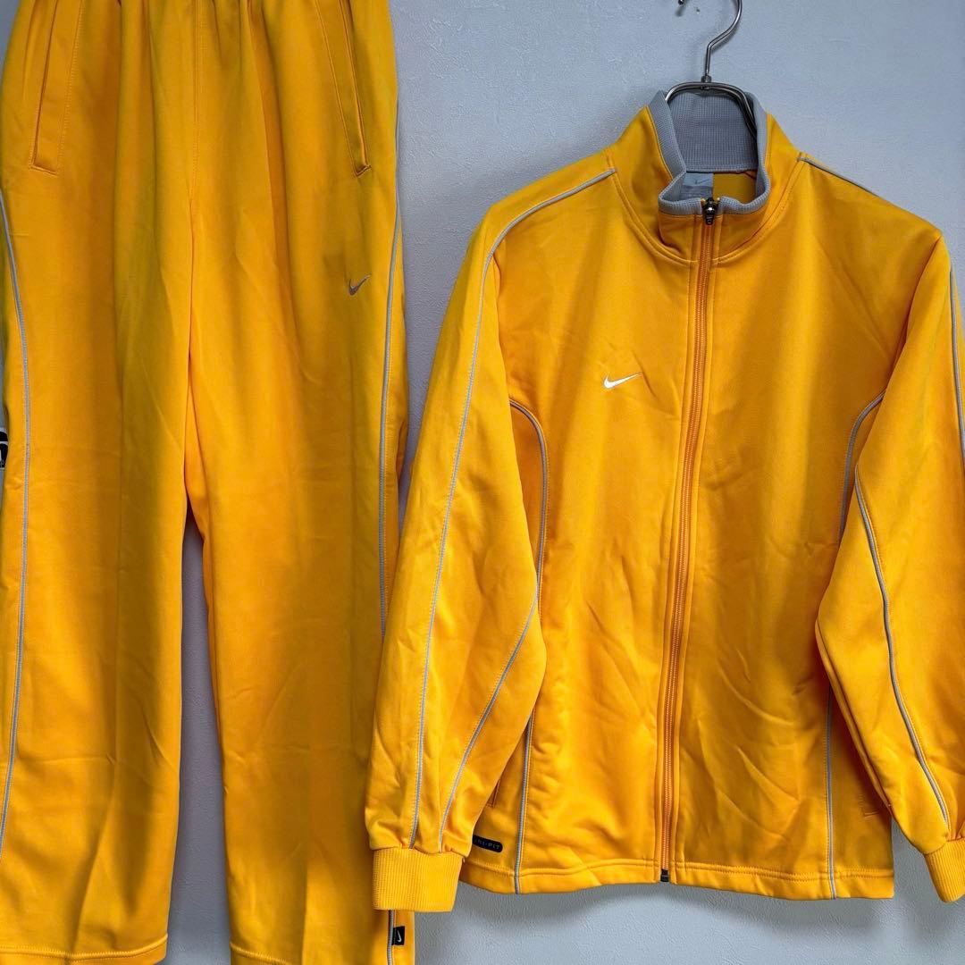 上下セット 黄色 ナイキ NIKE ジャージ セットアップ S イエロースポーツ