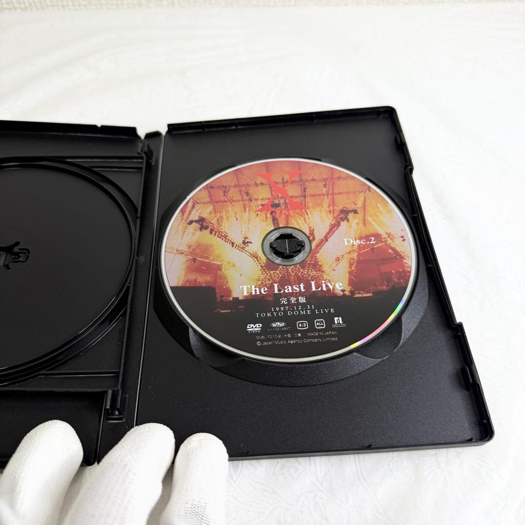 【匿名配送】X JAPAN「The Last Live完全版」 DVD