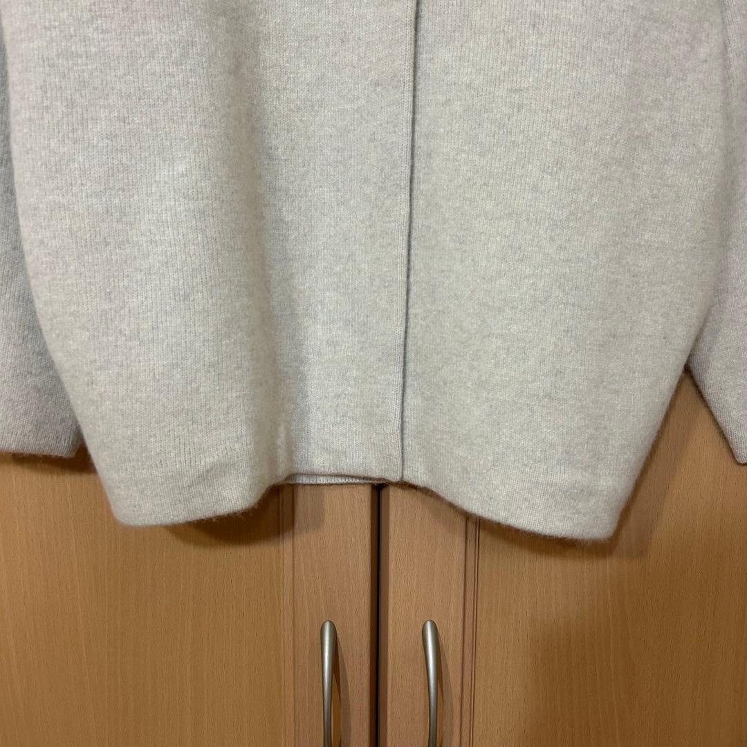 23区　【見上愛さん着用】ラクーンブレンドダブルフェイス ニット アウター　32