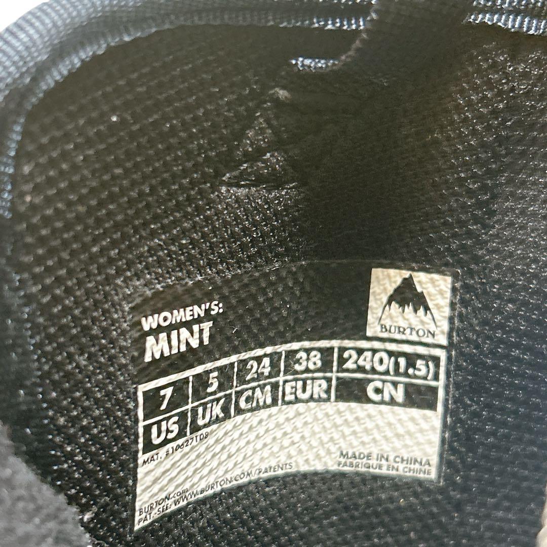 【希少色】burton mint 24 バートンミント　スノーボードブーツ