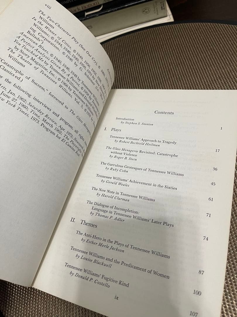 洋書 Tennessee Williams: Critical Essays