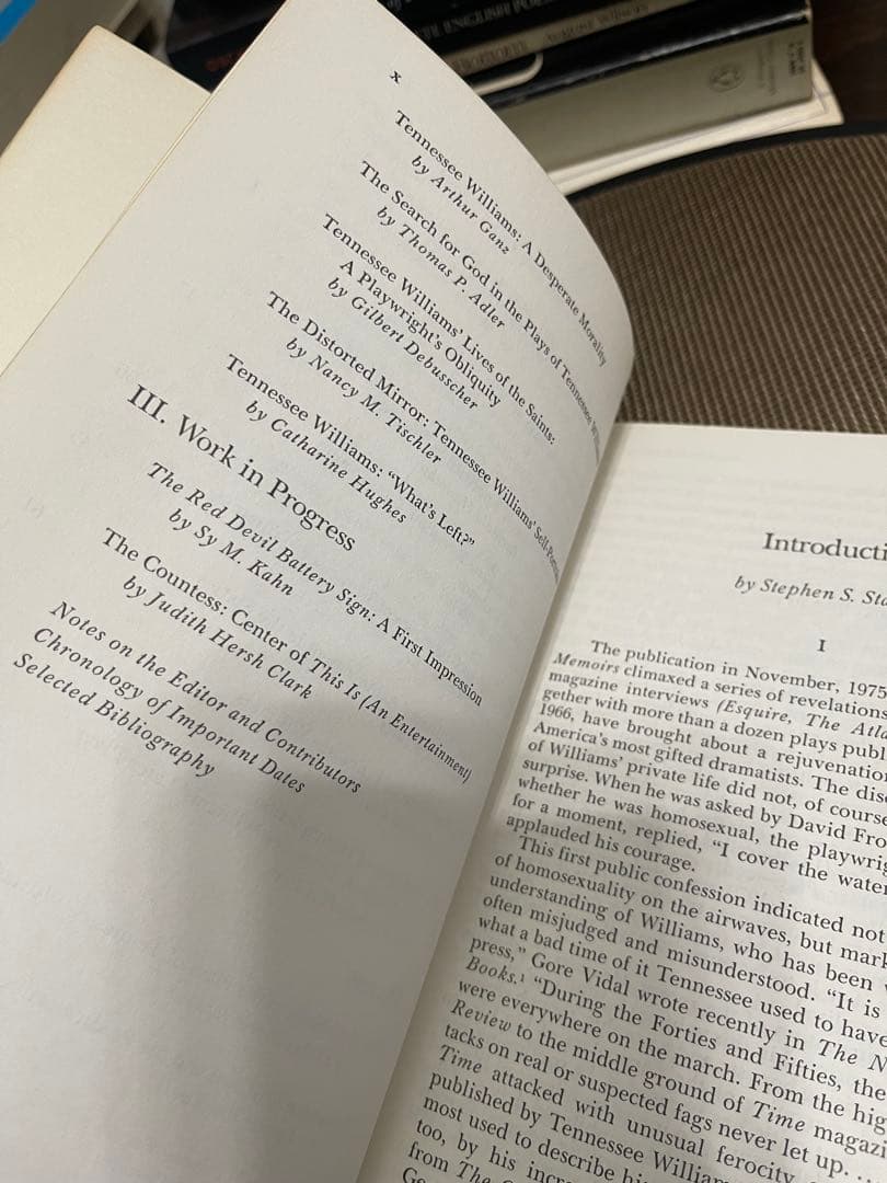 洋書 Tennessee Williams: Critical Essays